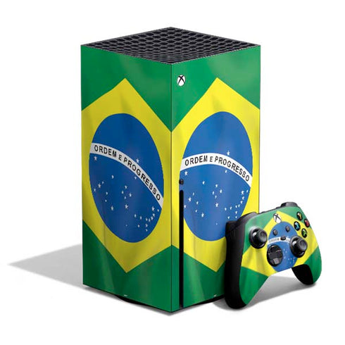 Brazil Flag Xbox Series X Bundle Skin
